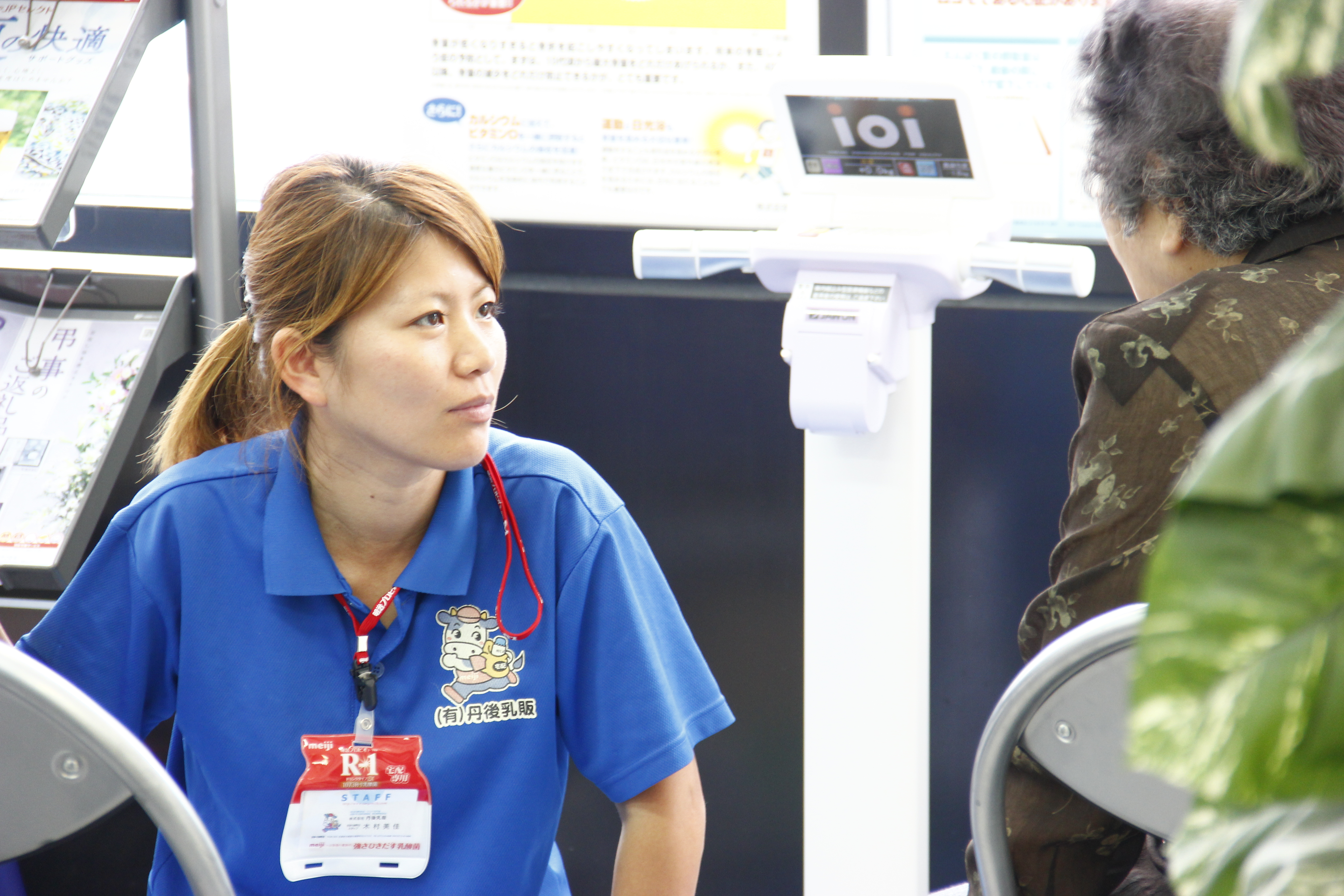 健康フェアの様子